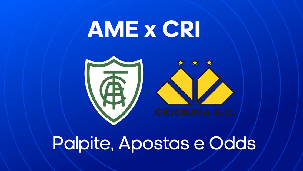 America-MG x Criciuma: palpites escalacoes e onde assistir serie b
