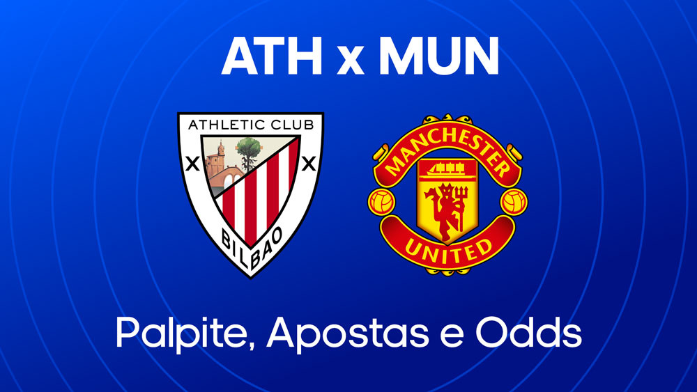 Athletic Bilbao x Manchester United: palpite, escalacoes e onde assistir liga europa