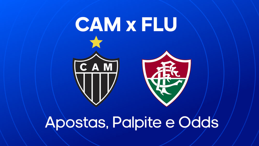 Palpite Atlético Mineiro x Fluminense - odds, escalações, onde assistir