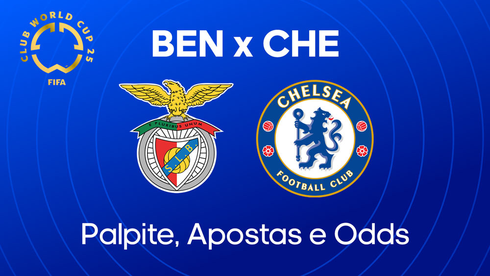 Benfica x Chelsea - Palpite, escalações e onde assistir - Copa de Clubes (28/06)