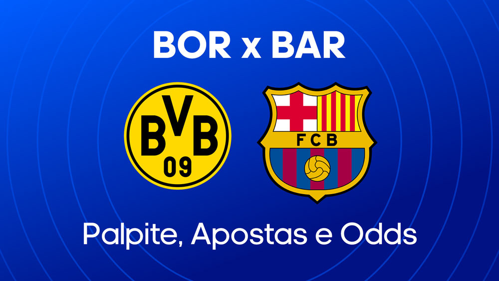 Borussia x Barcelona: palpite, escalacoes e onde assistir champions league