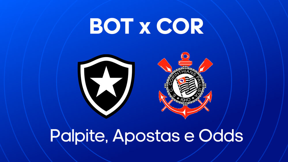Botafogo x Corinthians: escalacoes, palpites e onde assistir brasileirao