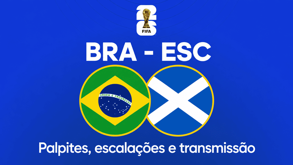 Brasil x Escócia - Palpite, escalações e onde assistir - Copa do Mundo (24/06)