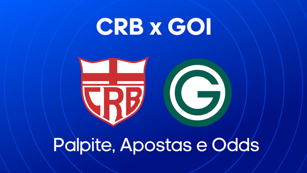 CRB x Goiás - Palpite, escalações e onde assistir - Série B (14/06)
