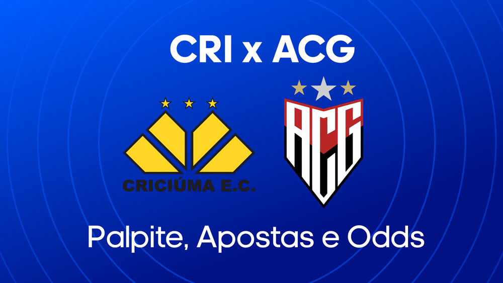 Criciúma x Atlético-GO - Palpite, escalações e onde assistir (03/10)