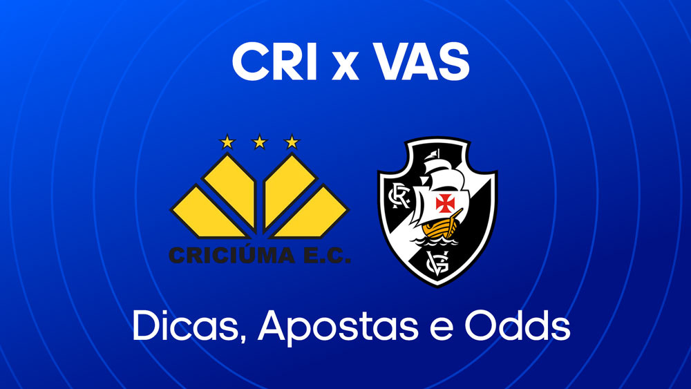 Criciúma x Vasco - Palpite, escalações, estatísticas e onde assistir