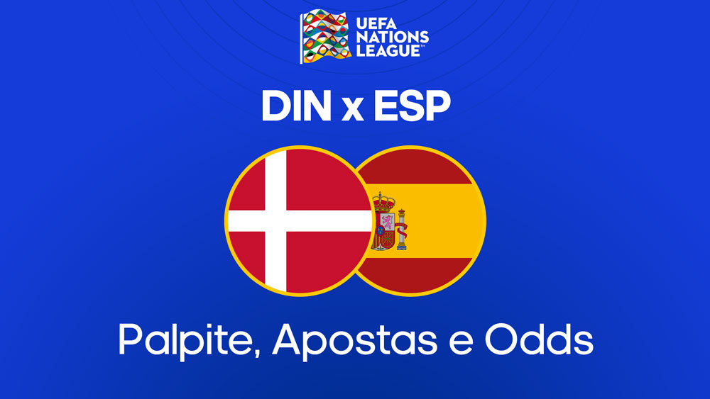 Dinamarca x Espanha: palpite, escalações e onde assistir liga das nações