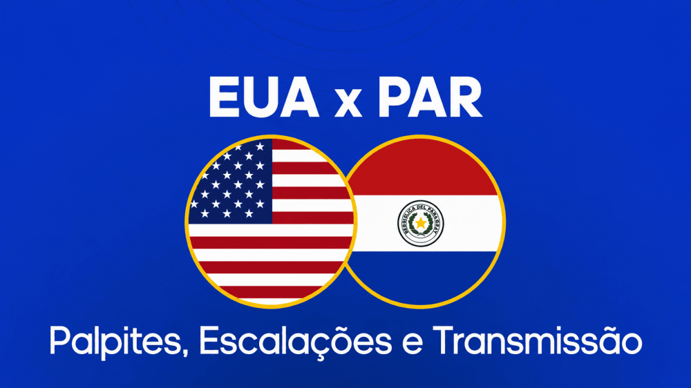 Estados Unidos x Paraguai - Palpite, escalações e onde assistir - Copa do Mundo (12/06)