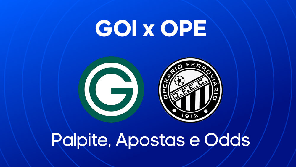 Goiás x Operário - Palpite, escalações e onde assistir - Série B (09/08)