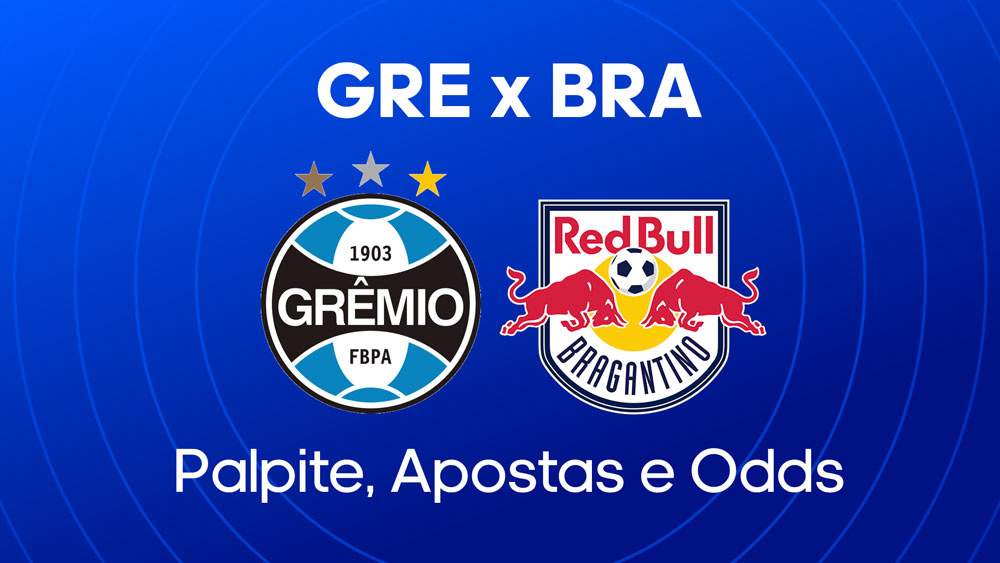 Grêmio x Bragantino - Palpite, escalações e onde assistir - Brasileirão (10/05)