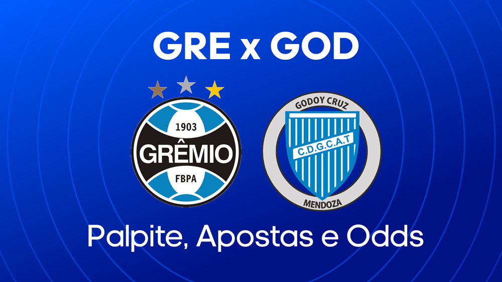 Gremio x Godoy Cruz escalacoes, palpites e onde assistir sul americana