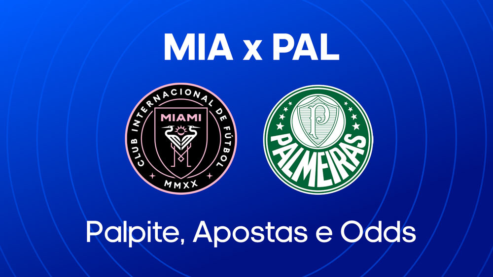 Inter Miami x Palmeiras: palpites, escalacoes e onde assistir copa do mundo de clubes