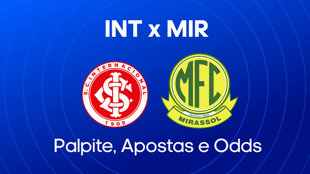 Internacional x Mirassol palpites escalacoes e onde assistir brasileirao