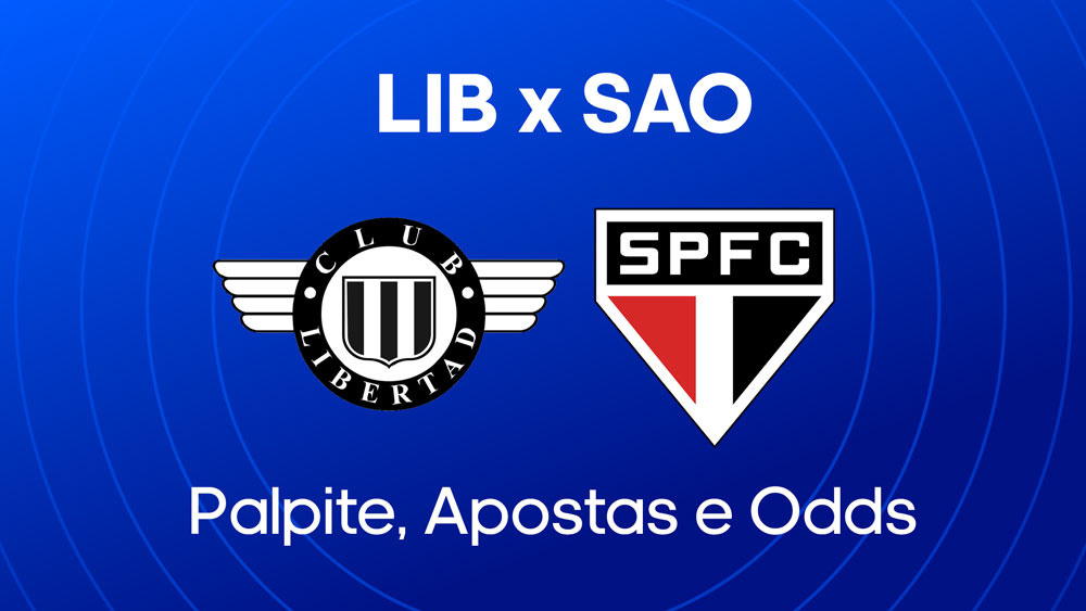 Libertad x São Paulo - Palpite, escalações e onde assistir - Libertadores (23/04)