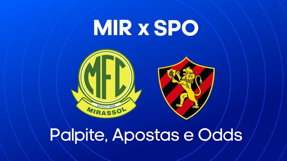 Mirassol x Sport Recife - Palpite, escalações e onde assistir - Brasileirão (01/06)