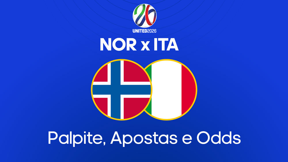 Noruega x Itália - Palpite, escalações e onde assistir - Eliminatórias (06/06)