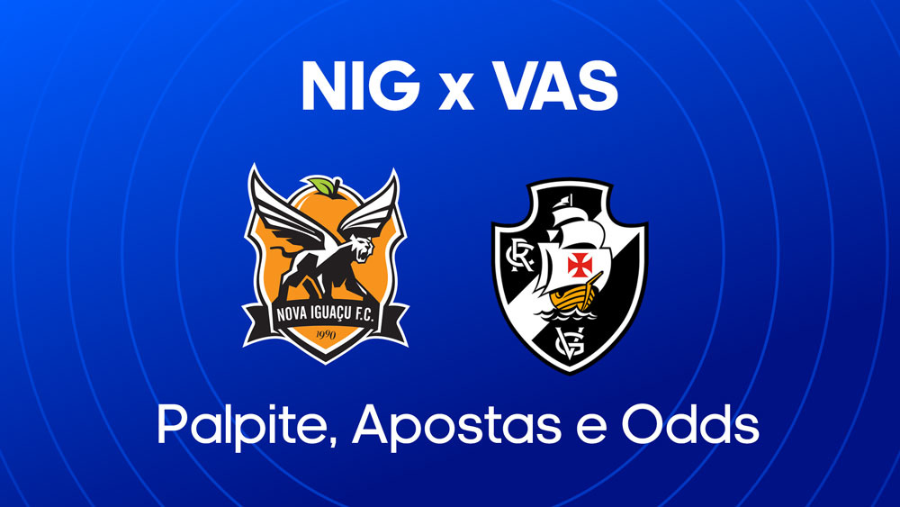 Nova Iguaço x Vasco da Gama: palpite, escalacoes e onde assistir campeonato carioca