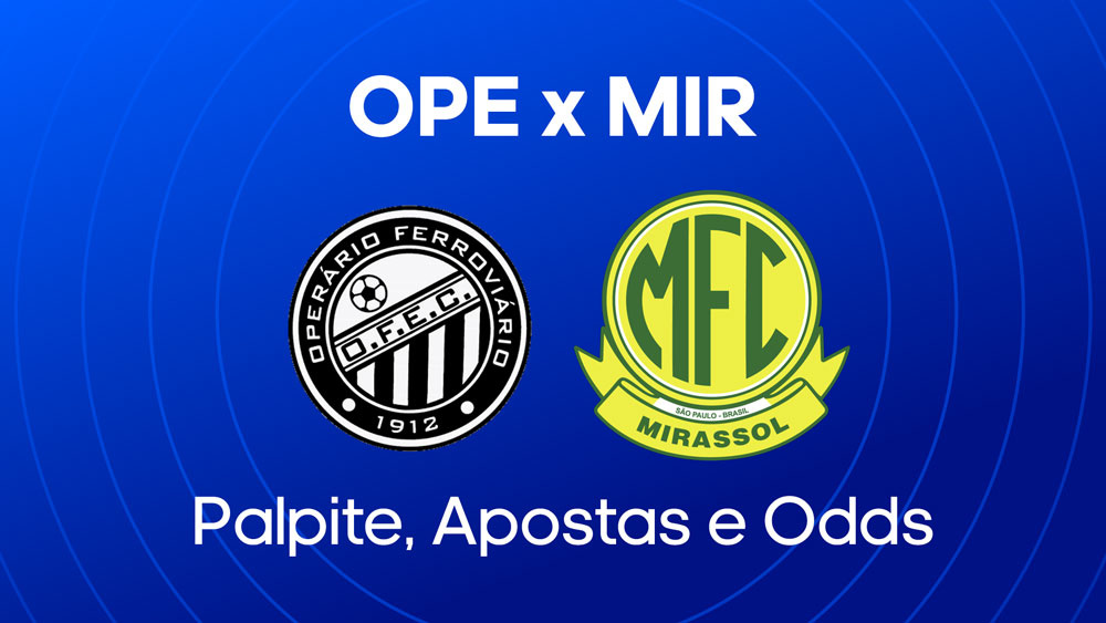 Operário x Mirassol - Palpite, escalações e onde assistir: Série B 2024! (15/11)