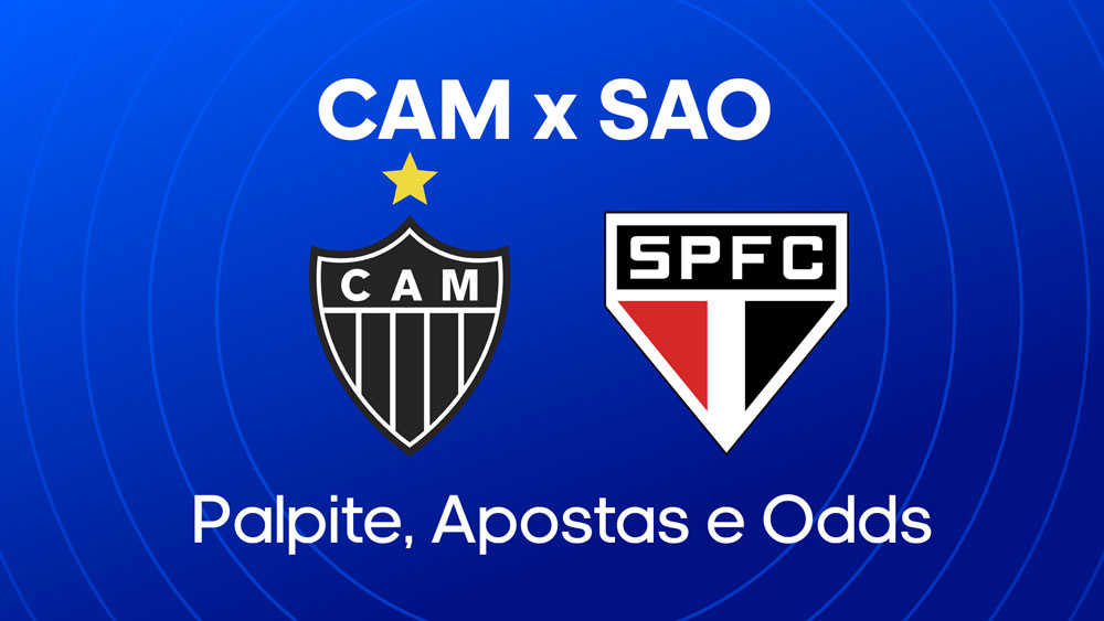 Palpite: Atlético MG x São Paulo - Dicas, escalações, odds e onde assistir