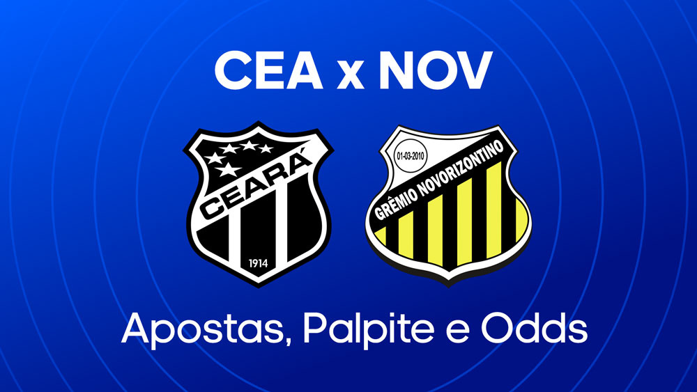 Palpite Ceará x Novorizontino - Dicas, escalações e onde assistir