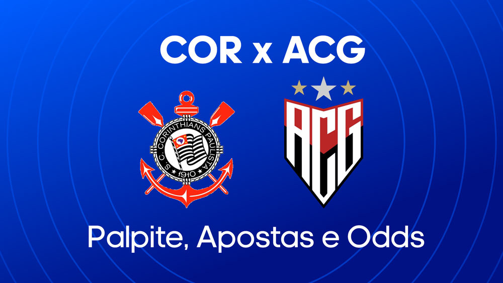 Palpite: Corinthians x Atlético Goianiense - Escalações, dicas, onde assistir, melhores odds