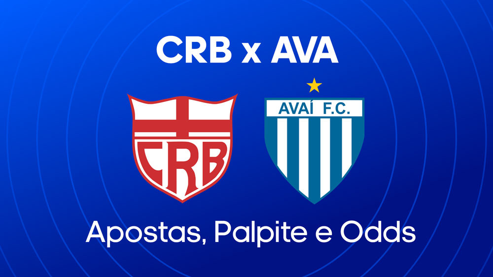 Palpite CRB x Avaí - Dicas, escalações dos times, onde assistir e melhores odds