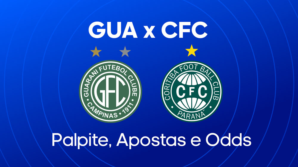 Palpite: Guarani x Coritiba - Dicas, escalações, odds e onde assistir