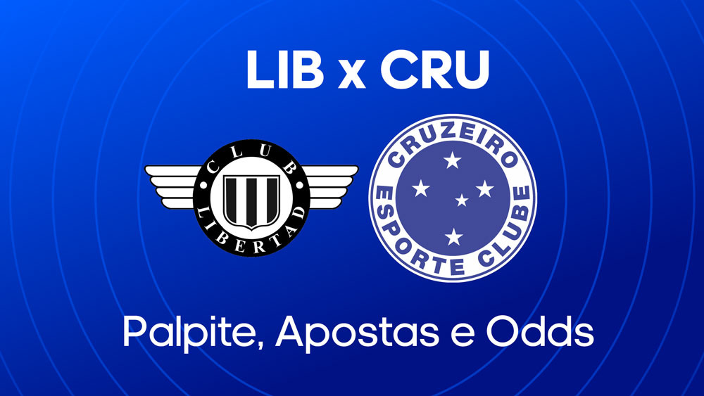 Palpite: Libertad x Cruzeiro - Dicas de apostas, escalações, odds e onde assistir