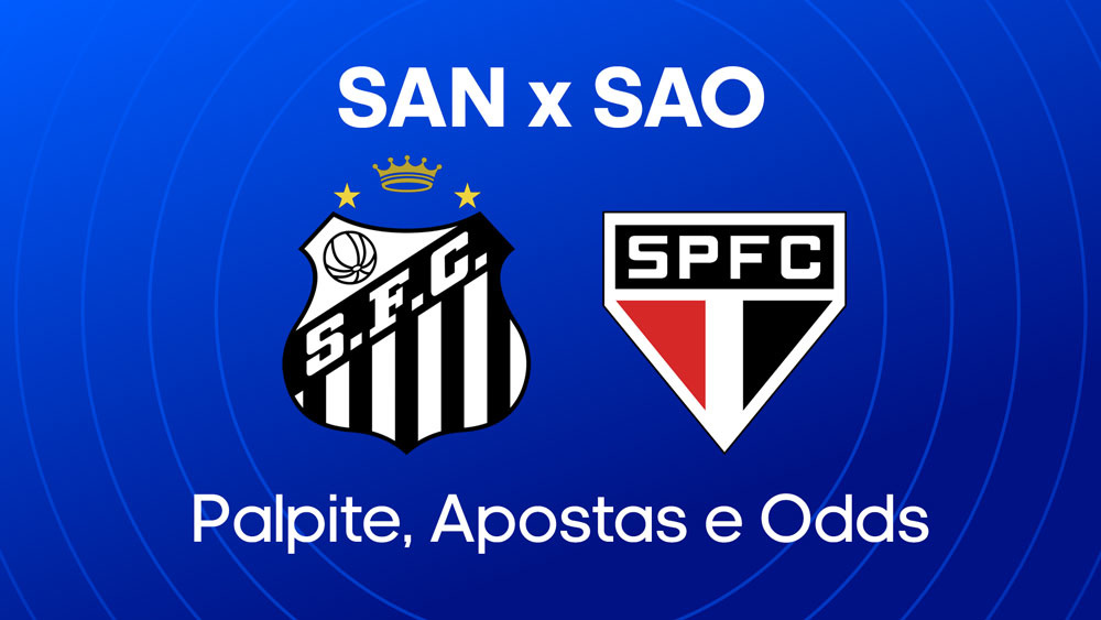 Santos x São Paulo - Palpite, escalações e onde assistir