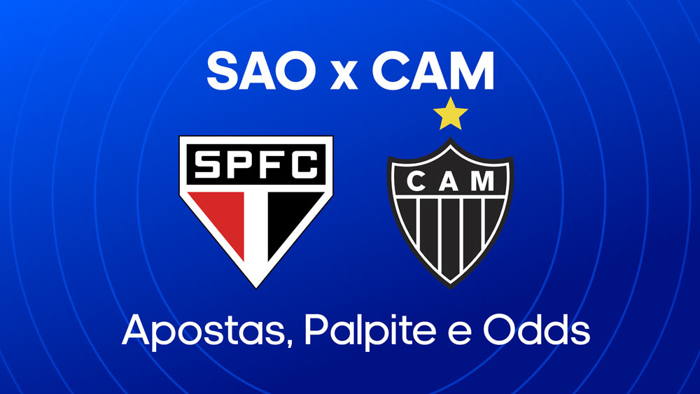 São Paulo x Atlético-MG: palpite, escalacoes e onde assistir