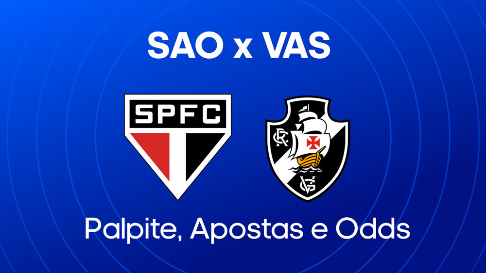 São Paulo x Vasco da Gama - Palpite, escalações e onde assistir - Brasileirão (12/06)