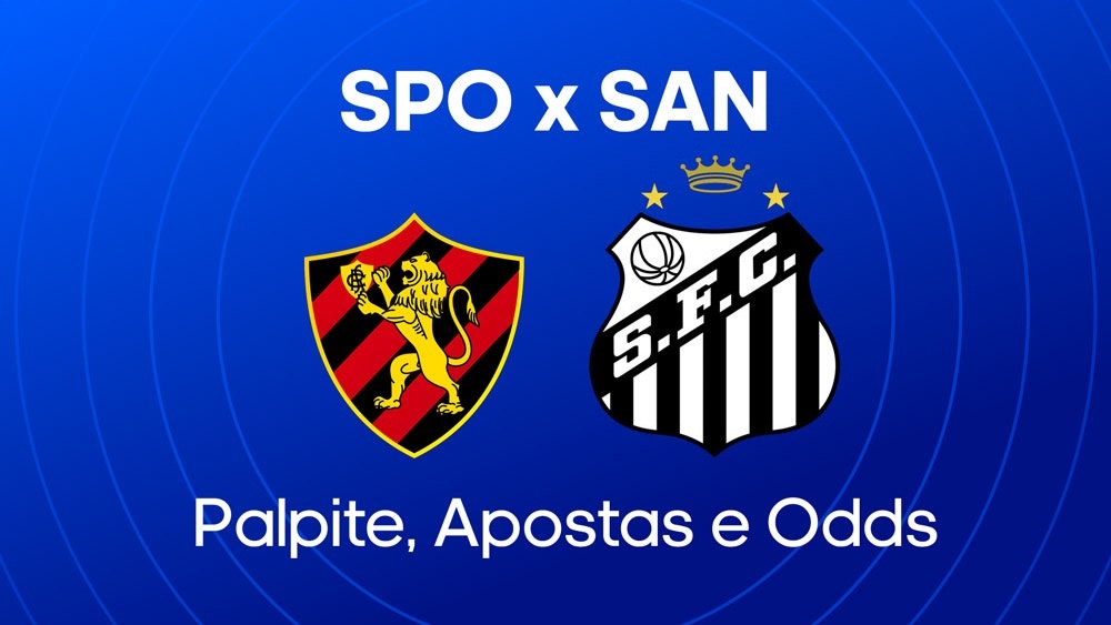 Sport Recife x Santos - Palpite, escalações e onde assistir - Brasileirão (26/07)