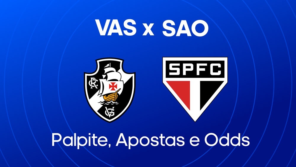 Vasco da Gama x São Paulo - Palpite, escalações e onde assistir - Brasileirão (18/04)