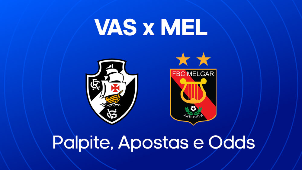 Vasco da Gama x Melgar - Palpite, escalações e onde assistir - Sul-Americana (27/05)