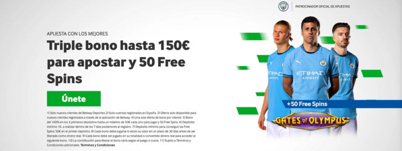 Betway Bono Bienvenida