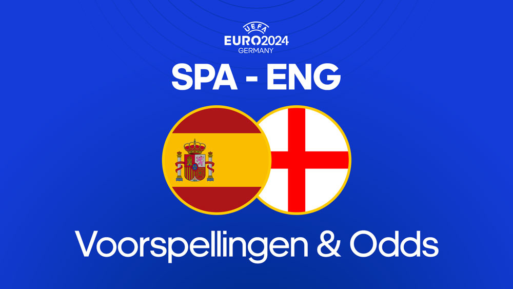 spanje engeland voorspelling finale ek 2024 odds bookmakers en wedden