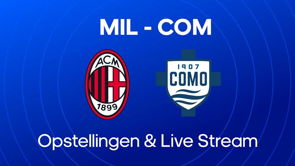 ac milan como 1907 waar kijken opstellingen statistieken
