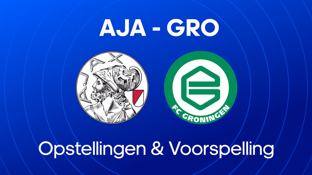 Ajax Fc Groningen Opstellingen Statistieken