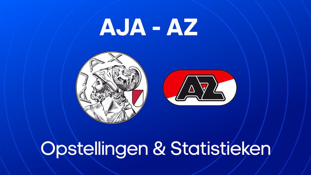 ajax az opstellingen statistieken