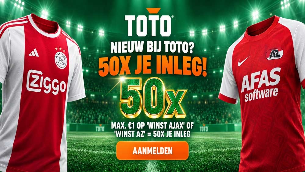 ajax az toto 50x actie