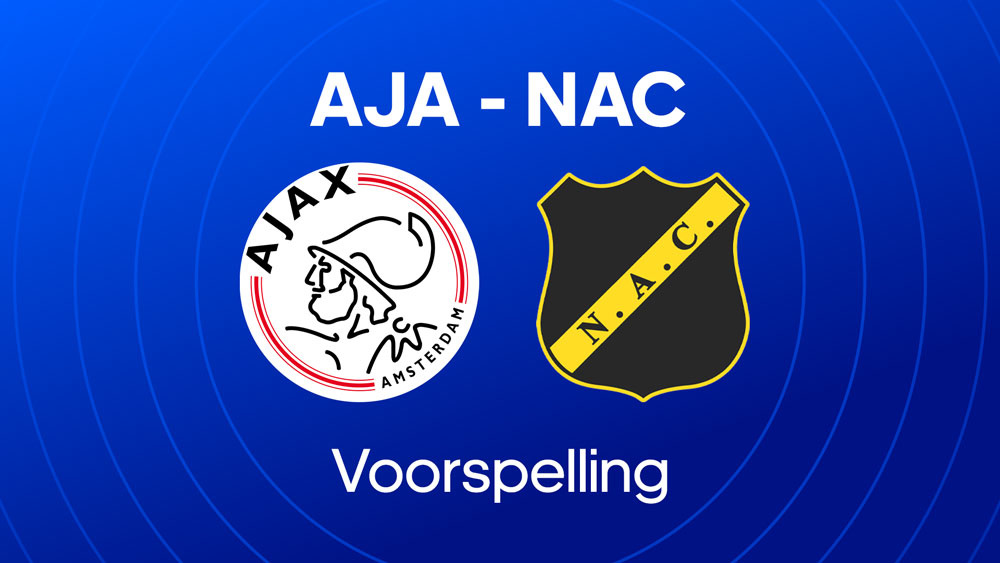 ajax nac breda opstellingen statistieken wedden odds voorspelling