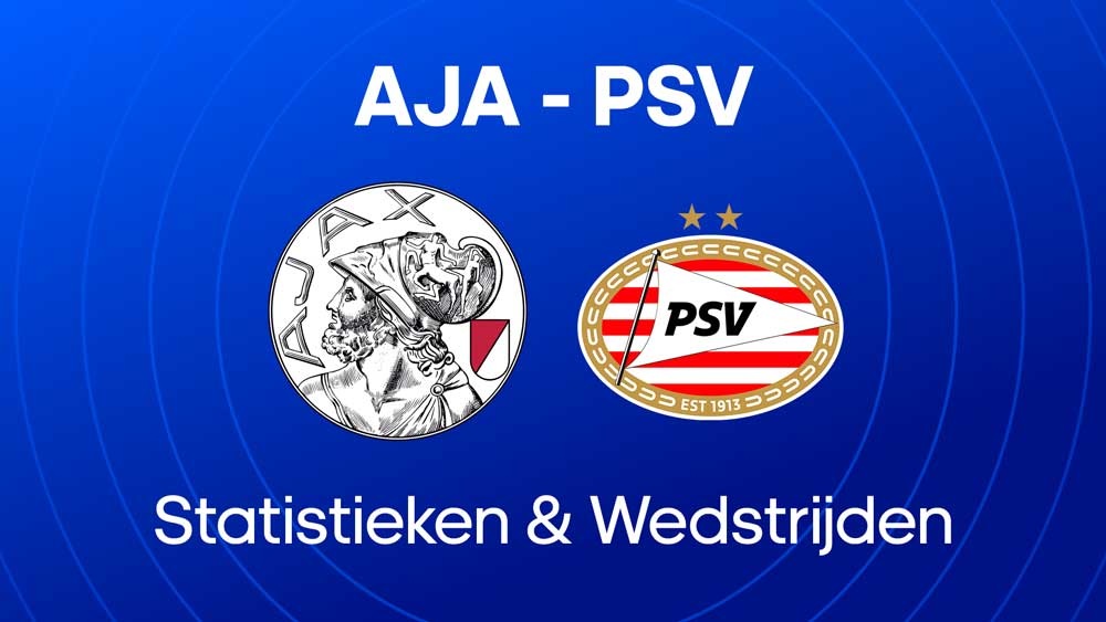 ajax psv statistieken wedstrijden