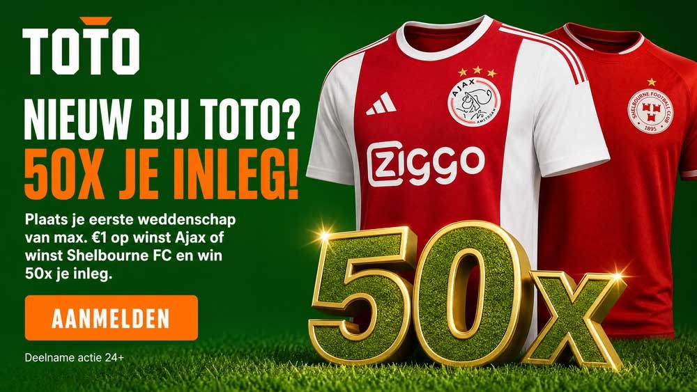 ajax shelbourne toto wedden actie
