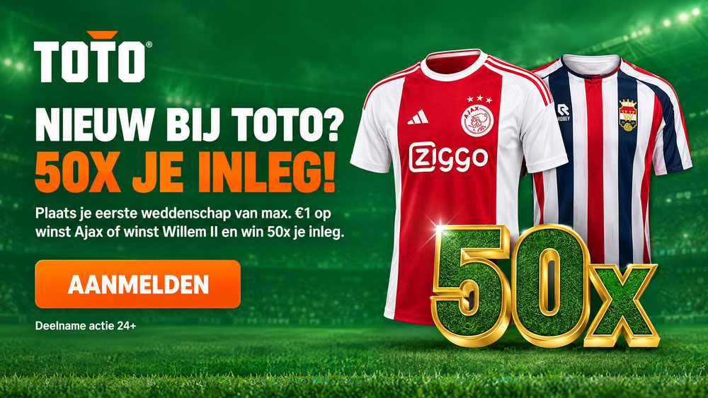 ajax willem ii toto actie