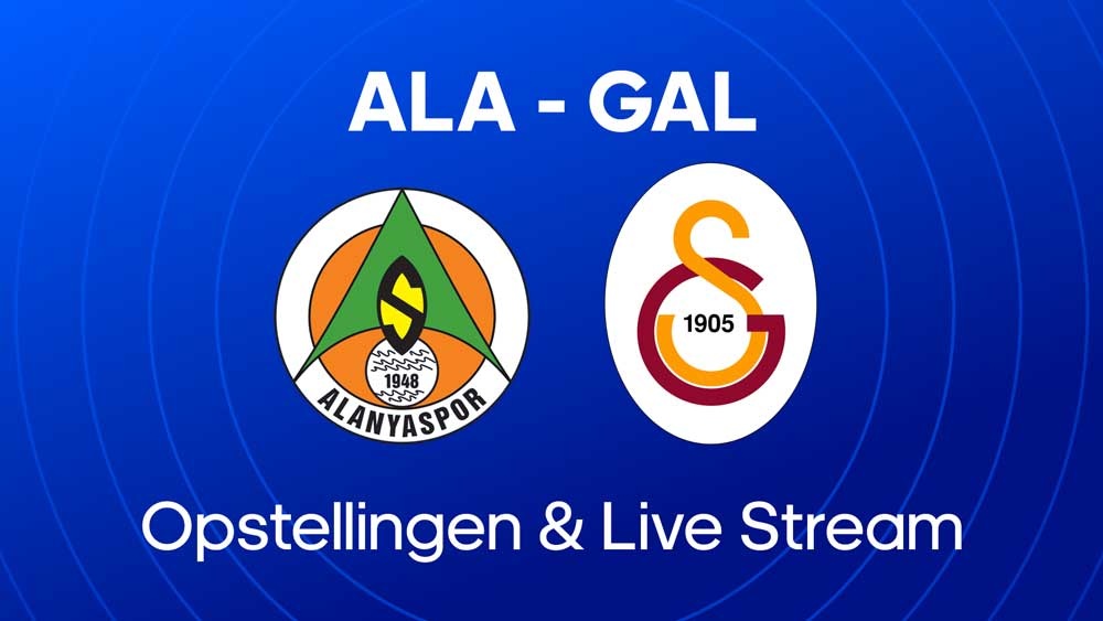 alanyaspor galatasaray waar kijken opstellingen statistieken