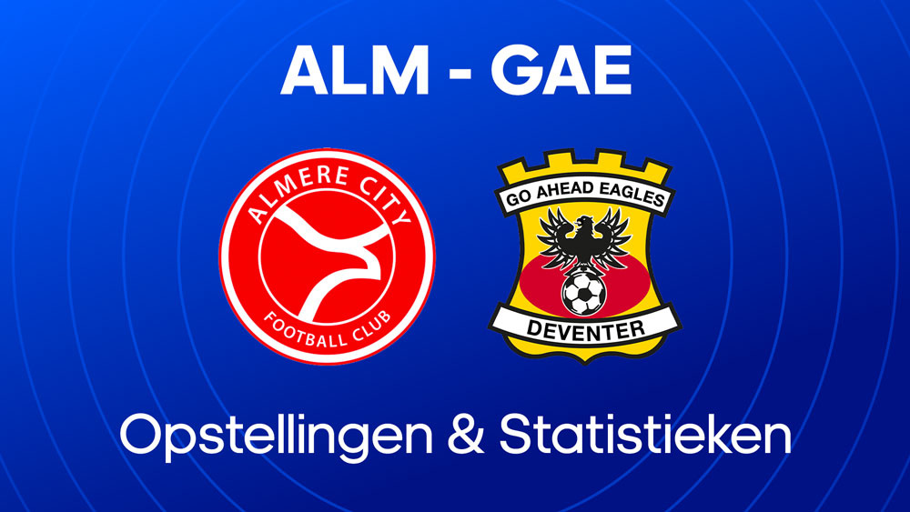 almere city go ahead eagles opstellingen tijdlijn