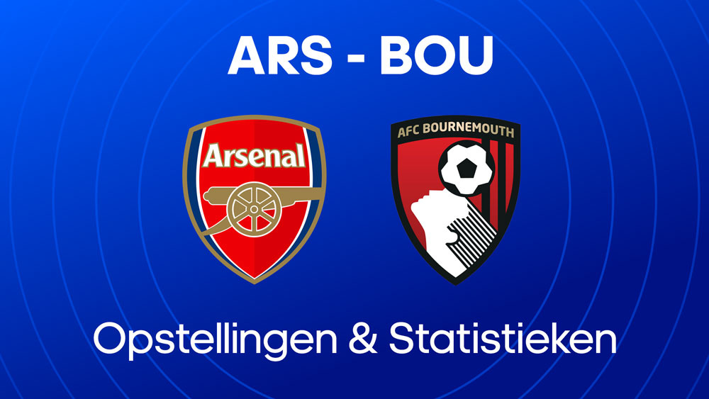 arsenal afc bournemouth opstellingen tijdlijn