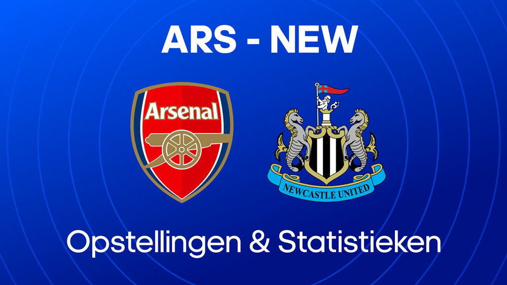 arsenal fc newcastle united opstellingen tijdlijn