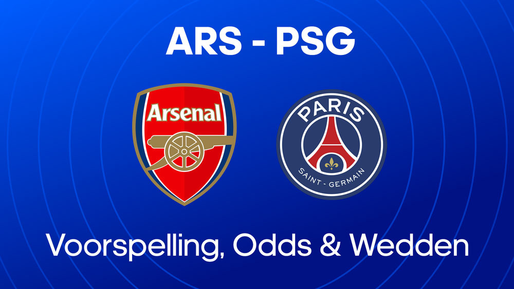 arsenal psg wedden voorspelling odds
