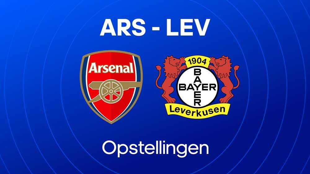 arsenal bayer leverkusen opstellingen